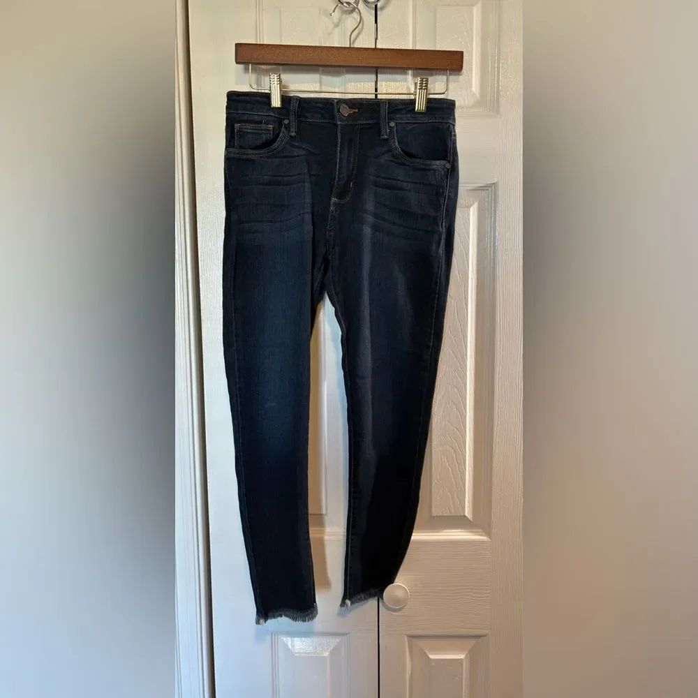 Just Black Dark Wash Skinny Jeans